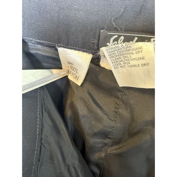 Salvatore Ferragamo Women’s High Waisted Fleece Wool Silk Pleated Dress Pants 10 - Picture 11 of 12